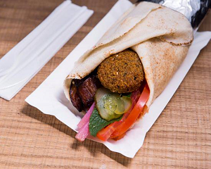 Falafel z Bakłażanem